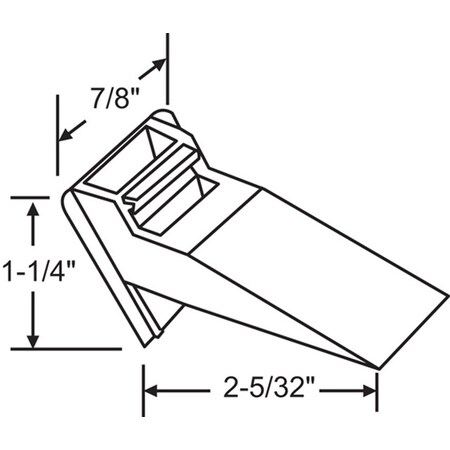 Balance Top Sash Guide